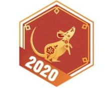 Jaar van de Rat Garmin Badge 2020