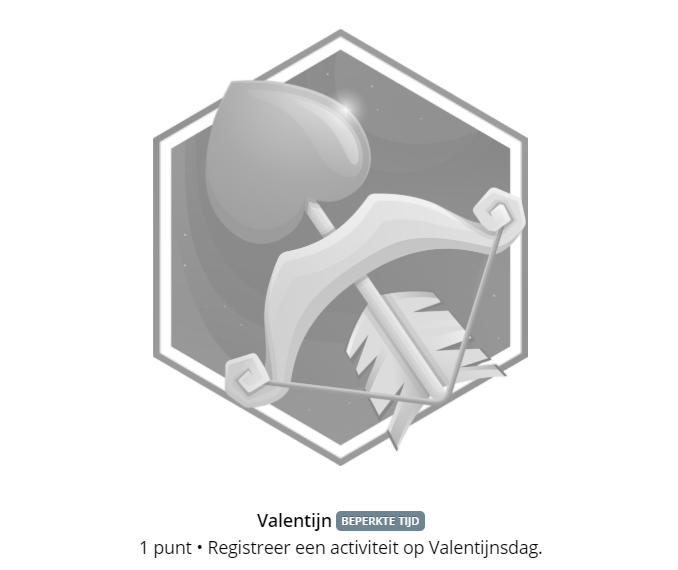 Garmin Valentijn badge 2020