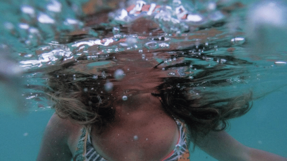 Onder water hartslag meten