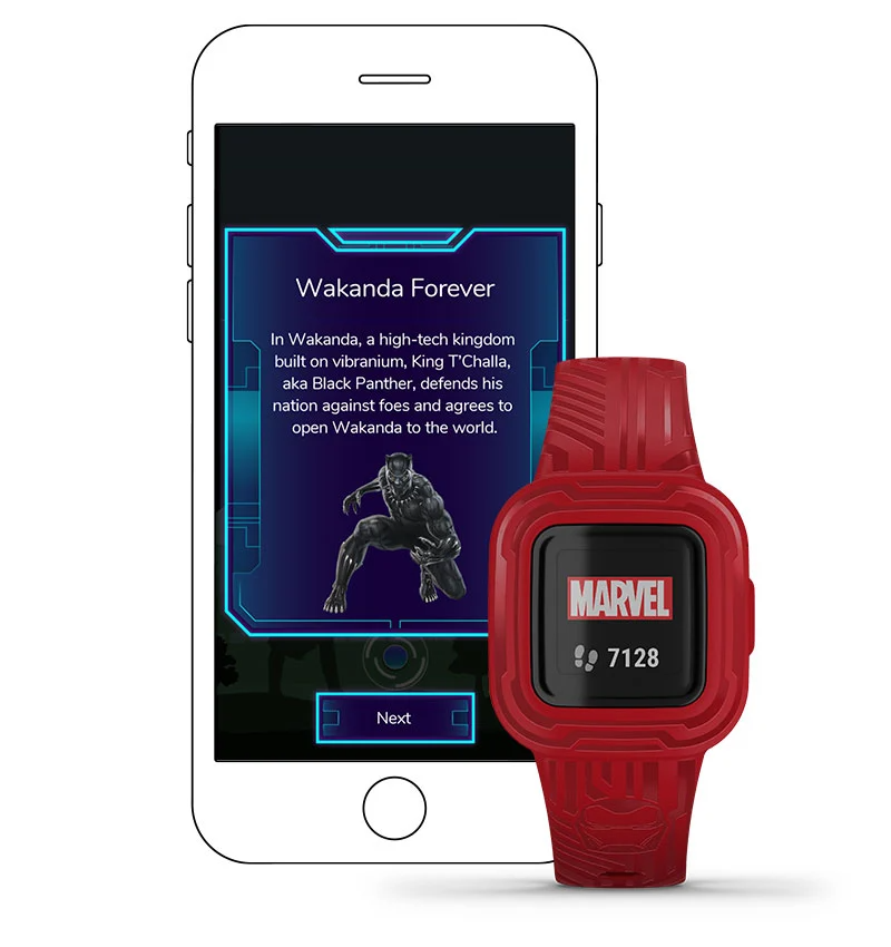 Vivofit jr. 3 Marvel horloges Ironman
