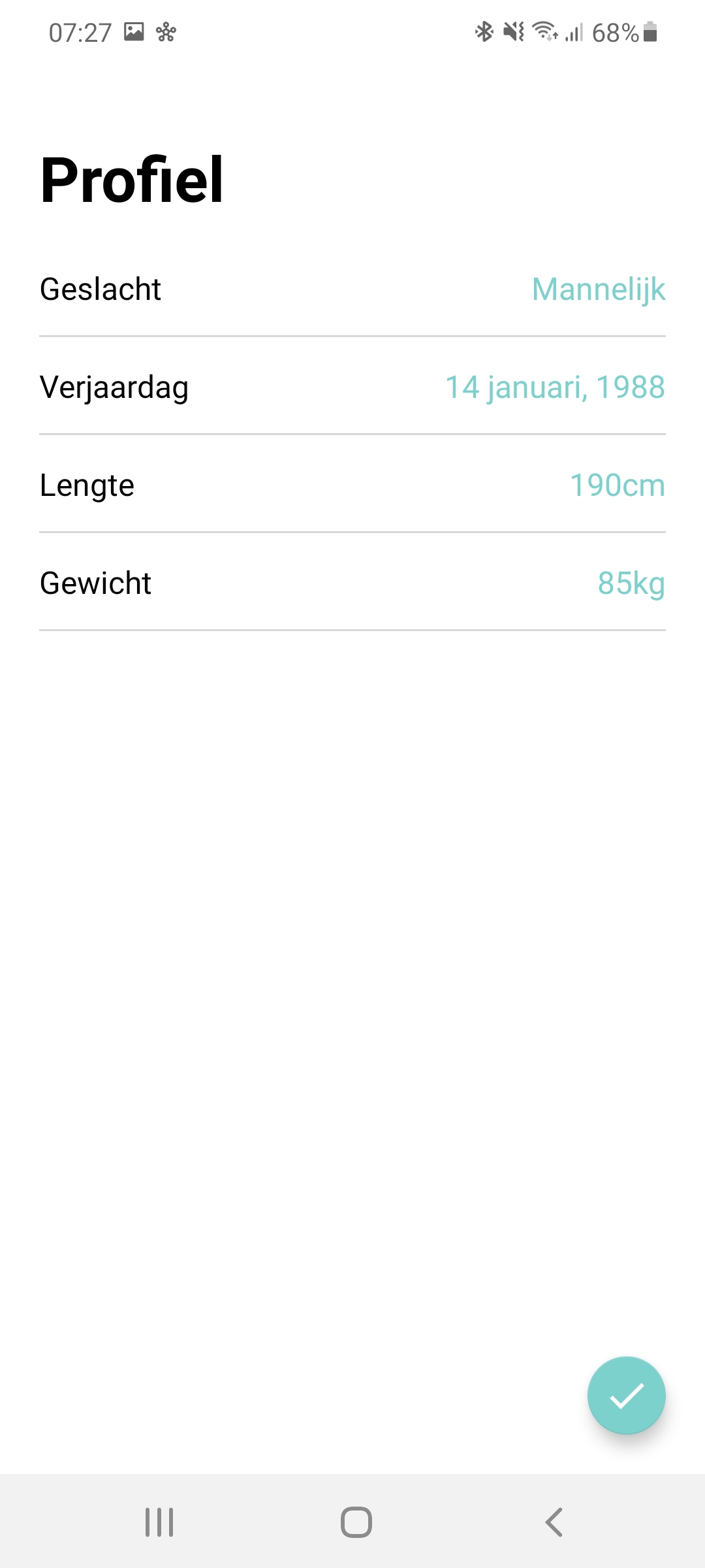 Gegevens invullen app Colmi koppelen telefoon