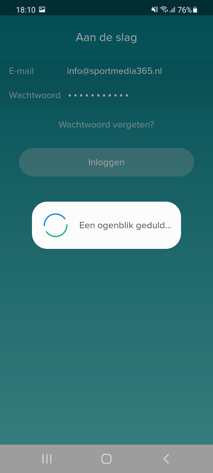 Inloggen Fitbit