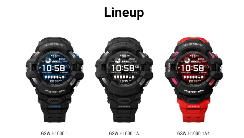 H1000 g shock gsw Casio G