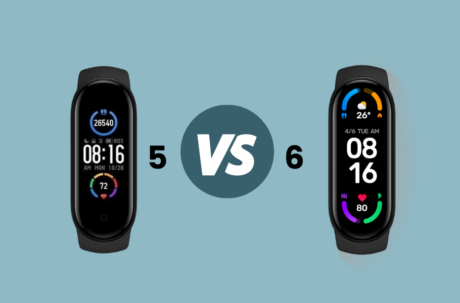Mi Band 5 vs Mi Band 6 verschillen overeenkomsten